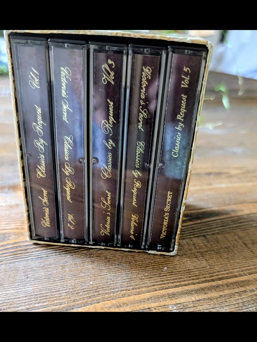 Victoria's Secret Brown Classics by Request Cassette Box Set